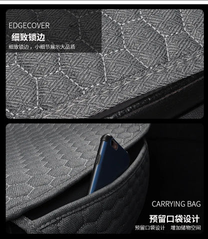 Linen Car Seat Cover Seat Cushion for VOLVO XC60 XC90 XC40 XC70 S60L C30 S80 S90 V50 V60 CAR Accessories Auto Goods