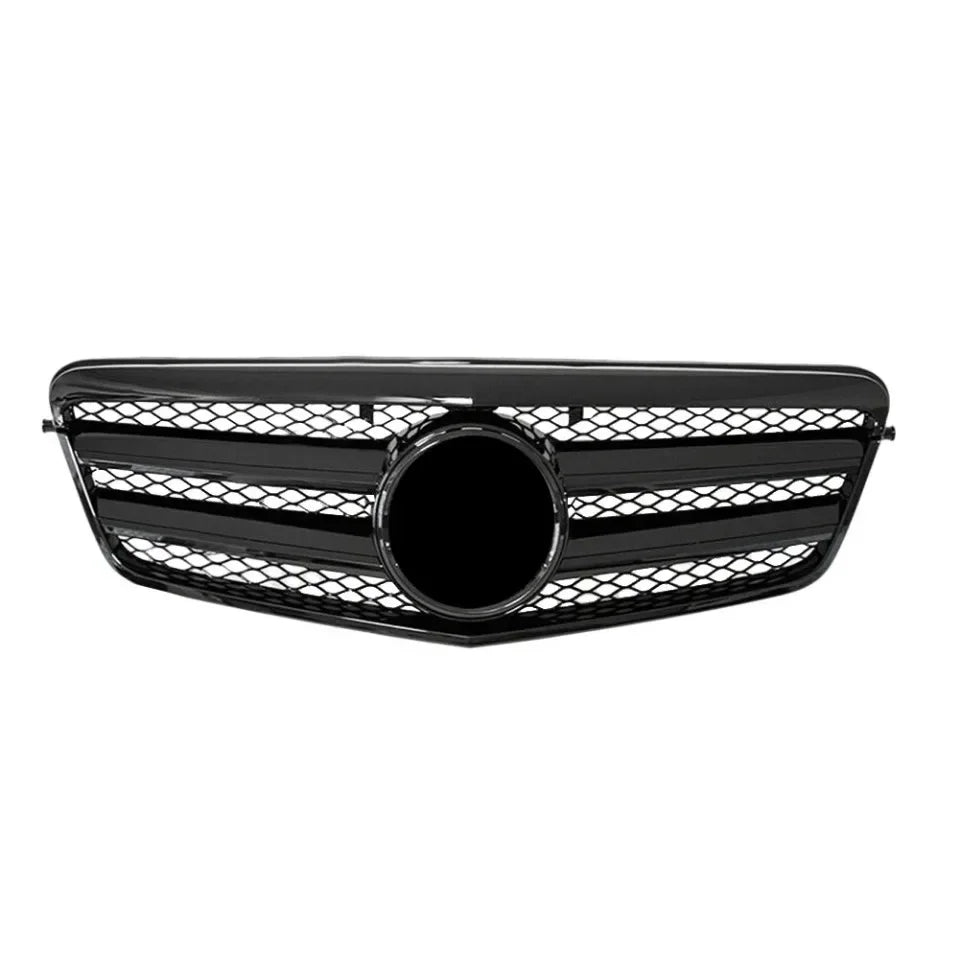 XVIP Chrome Black Diamonds Style Front Racing Grille For Mercedes Benz E-Class W212 E250 E300 E350 E500 2010-2013 Bumper Grilles