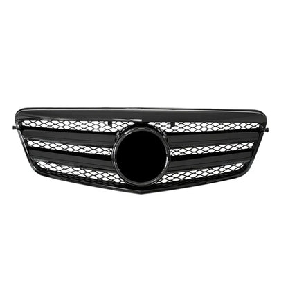 XVIP Chrome Black Diamonds Style Front Racing Grille For Mercedes Benz E-Class W212 E250 E300 E350 E500 2010-2013 Bumper Grilles