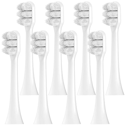 Ultra Soft Brush Heads Compatible with Philips Sonicare Electric Toothbrush for Sensitive Teeth and Gums Care with Nano Bristles