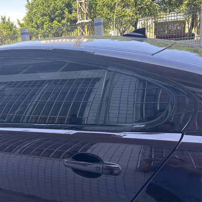 Glossy Black PVC Car Window Decorative Strip Sticker for Jaguar XF X250 2008-2015 Exterior Protection Accessory
