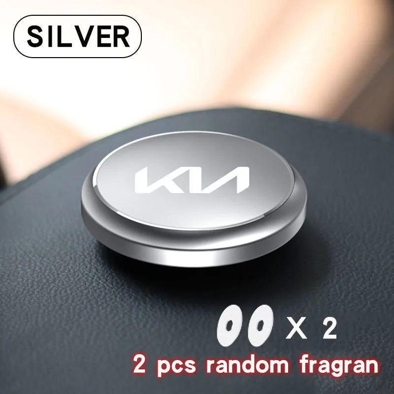 Air Freshener Perfume UFO Car Dashboard Fragrance Adjustable Aroma Diffuser Scent For Kia Rio 3 4 K2 K3 X-Line Car Accessories