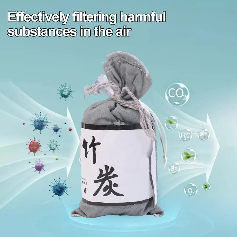 Car Sachet Japanese Air Purifying Bamboo Charcoal Bag Formaldehyde Odor Removal Bamboo Charcoal Bag Household Activated Carbon