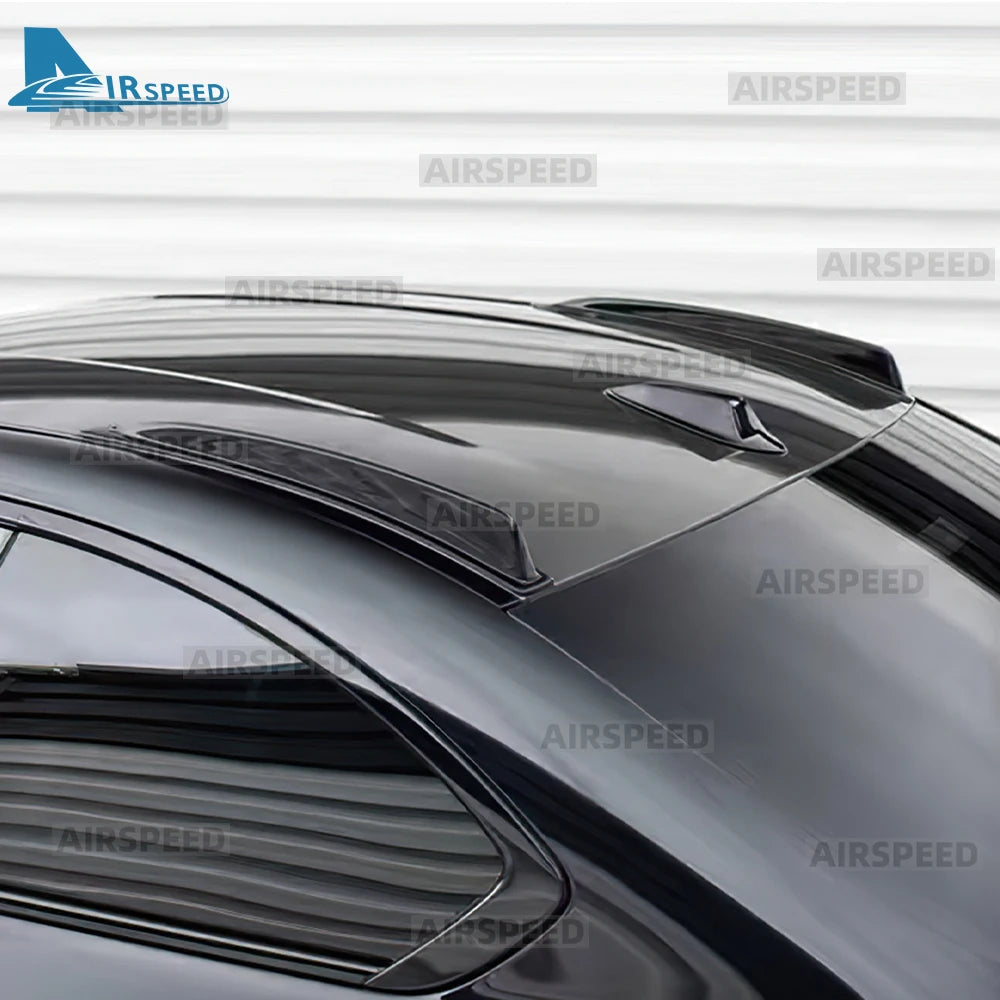 For BMW M3 G80 Car Roof Side Wing Spoiler Lip ABS Cover Sticker for G80 M3 2020 2021 2022 2023 2024 2025