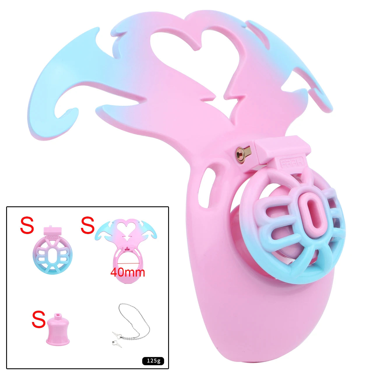 LICKER ABS Ventilate Chastity Cages Penis Bondage Cock Lock With Loyalty Belt BDSM Sex Toys For Men Gay Sissy Erotic Accessories
