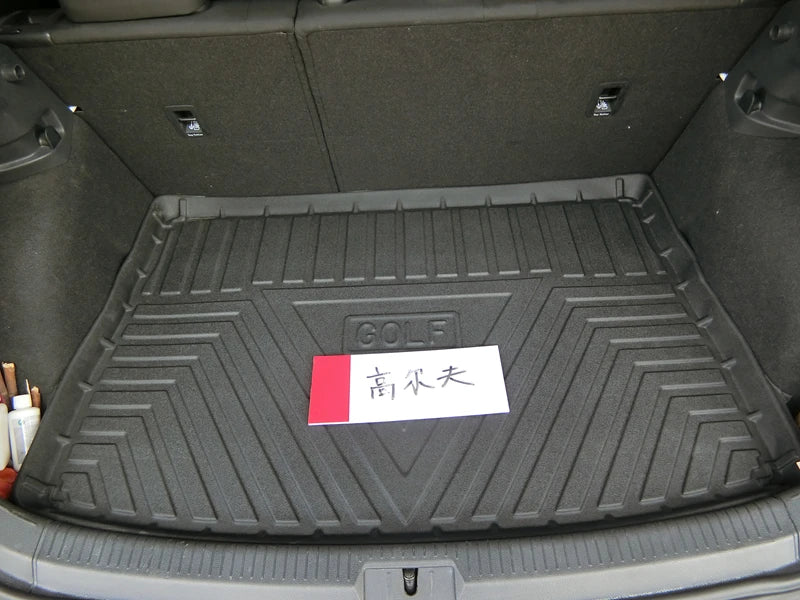 Use for Volkswagen Golf 6 Golf 7 car carpet Golf 6 Golf 7 car floor mat Fit For Golf 6 Golf 7waterproof trunk mat car floor mat