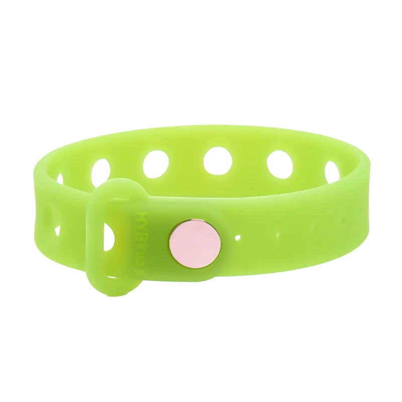 1-24pcs 21.5cm Silicone Bracelets with Holes Soft Wristbands Fit Shoe charms Shoe Accessories Pins Adjustable Size Kids Ornament