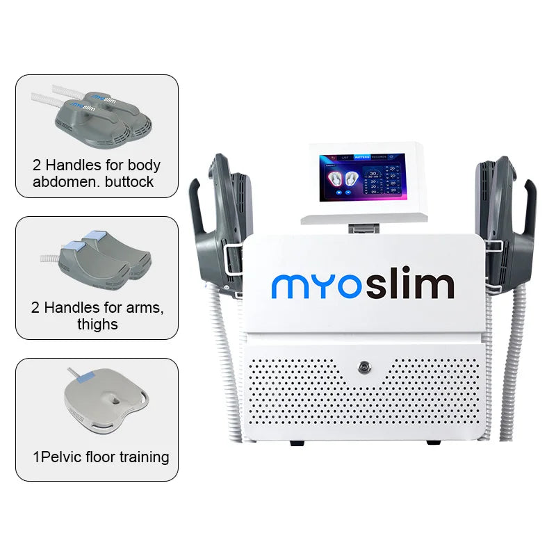 EMS Body Sculpting Machine Shaping 6500W 200hz EMS Radio Frequency RF Muscle Stimulator Device