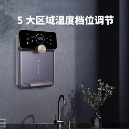 220V Pipeline Machine Wall-Mounted No Inner Liner Dual Purpose for Bottled Water/Water Purifier UV Smart Hot Water Dispenser