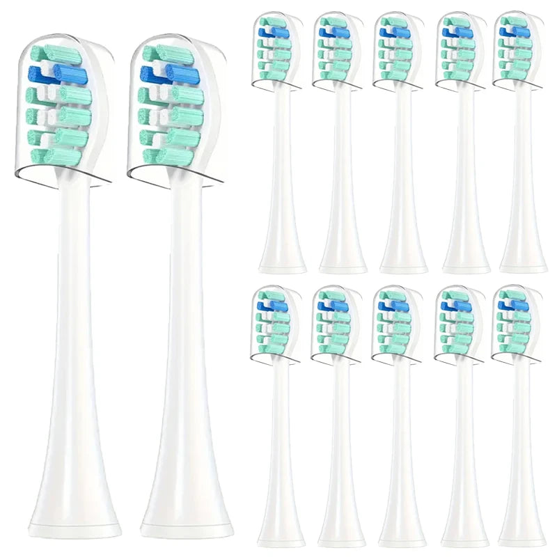 Replacement Toothbrush Heads Compatible with Philips Sonicare Soft Replacement Electric Brush Head 4100 6500 6100 7500 5300 1100