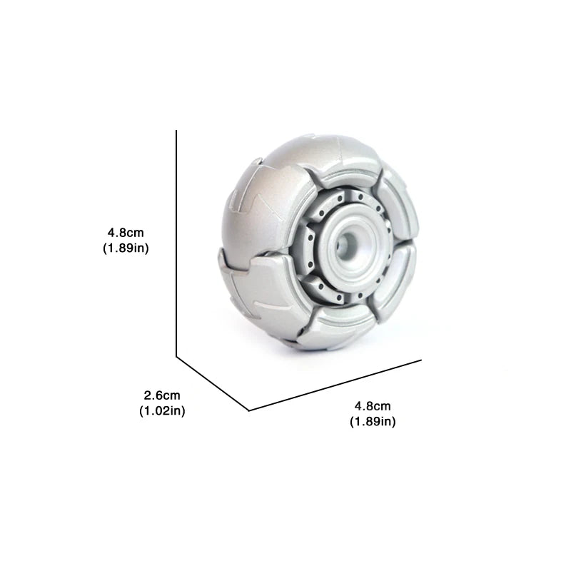Premium EDC Kaijia Zinc Alloy Fidget Spinner High Speed Hand Spinner Autism ADHD Stress Relief Sensory Toy for Adults Kids