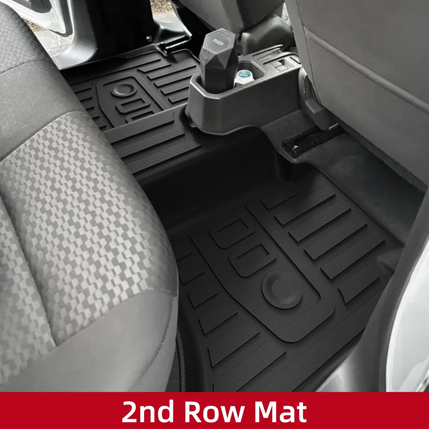 Smabee RHD for Suzuki Jimny XL 5-Door Auto Transmission 2023-Onwards Car Floor Mats Trunk Pad TPE 3D Foot Mat Black