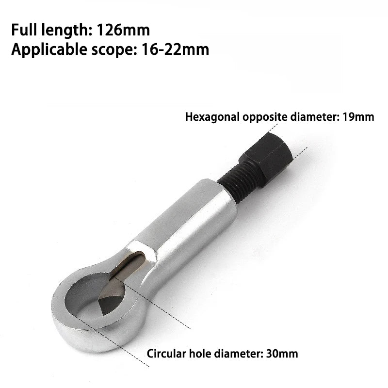 12-16MM Heavy-Duty Nuts Splitter Tools Set Nut Breaker Tool Durable Portable Manual Remover Extractor Hand Splitting Tool
