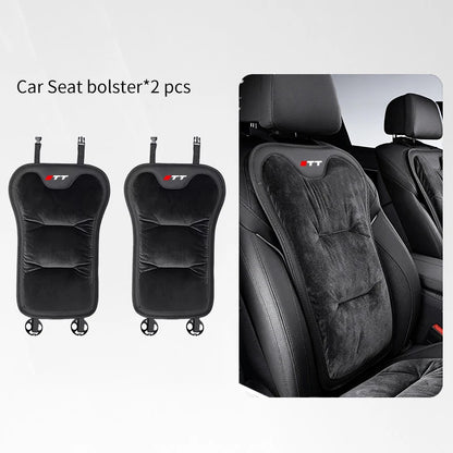 Car Seat CushionFor Audi TT Warm Flannel Thick Plush Universal Rear Seat Backrest Protector Cover