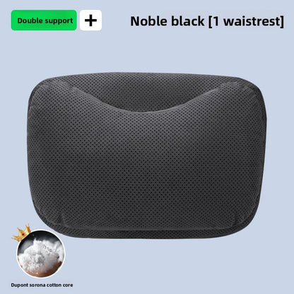 High Quality Universal SUV Car Headrest Cushion Car Seat Neck Pillow High-grade Leather Breathable Lumbar Support Car Pillow