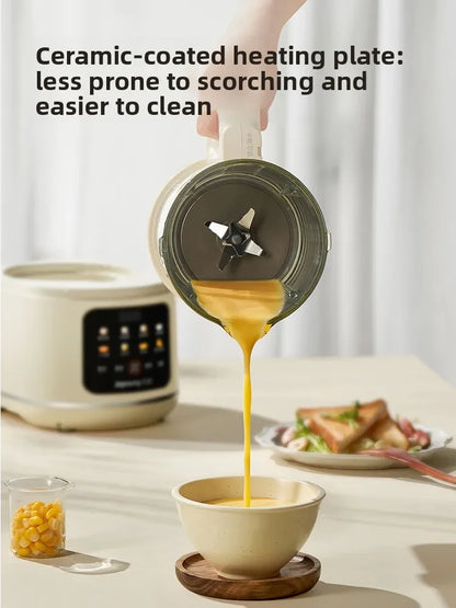 220V Joyoung Wall Breaking Blender, Household Multifunctional Fully Automatic Heating Low Noise Soy Milk Machine