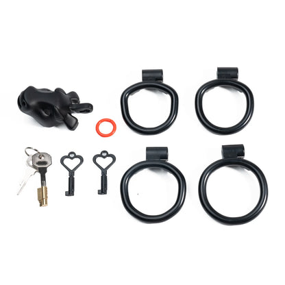 Cow Chastity Lock Traction CB Lock Male Lower Body Restraint BDSM Dog Collar Chastity Device Male Penis Chastity Cage Set