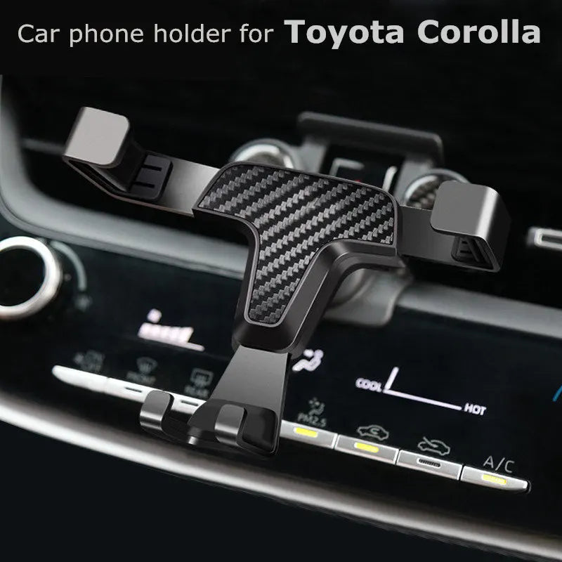 For Corolla E210 2019 2020 2021 Car Air Vent Mount Phone Holder for Mobile Phone Stable Cradle Smart Toyota  Stand Bracket