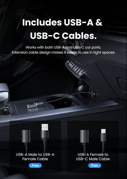 Vention 2in1 Wireless CarPlay Adapter Android Auto For OEM Car Plug and Play AI Smart Box WiFi Bluetooth Auto Connection