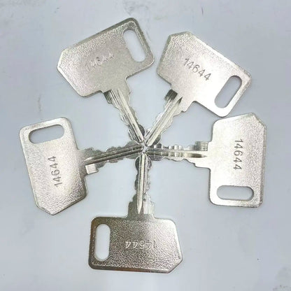 1/5/10PCS 14644 M516 15271326 Ignition Starter Key Fit Terex Generation 7 Articulated Dump Truck ADT
