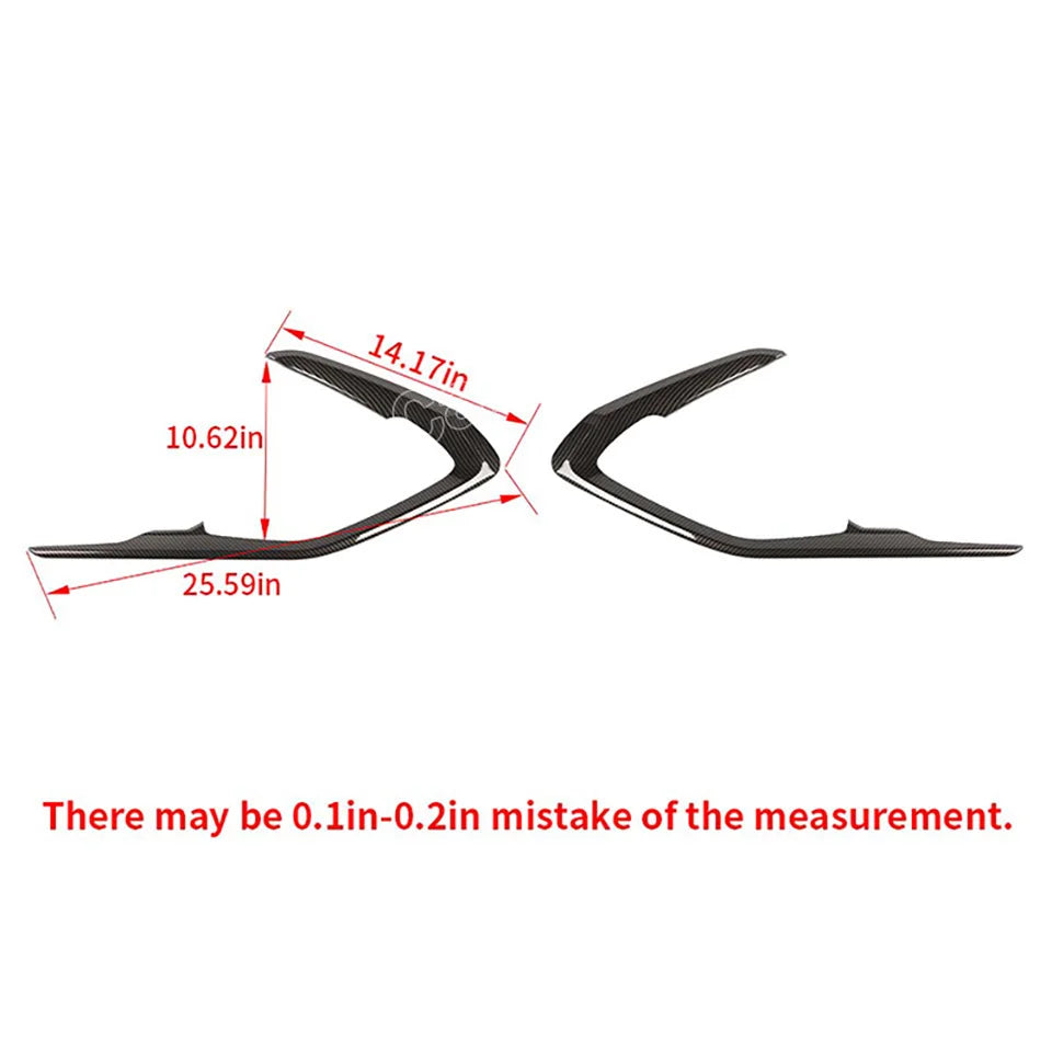 JeCar Carbon Fiber Car Interior Door Strips Decor Protect Cover Trim Stickers ABS For Chevy Camaro 2016 UP Inner Accessories