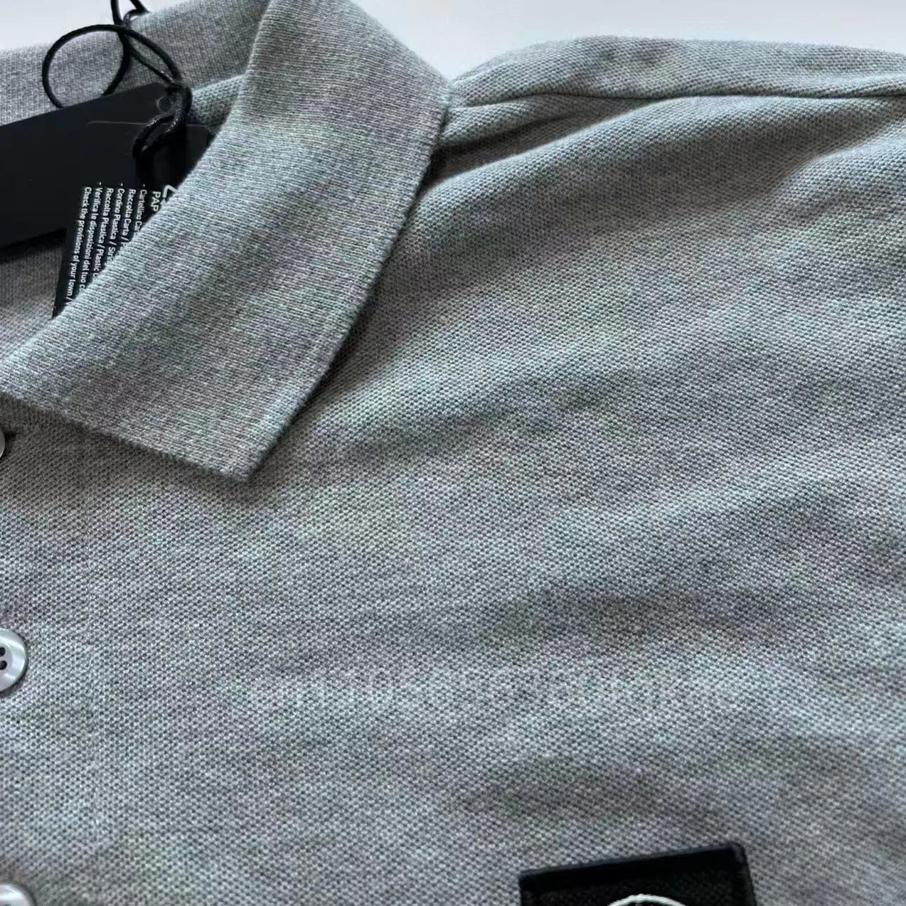 Top Compass Patch Long Sleeved Polo Shirt Spring Autumn All Cotton Casual Men's Luxury Golf Long Sleeved T-shirt Top Asian S-3XL