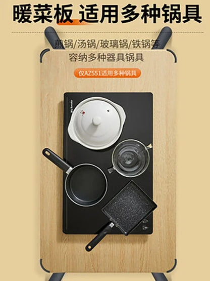 220V Multifunctional Electric Beverage Warmer, Constant Temp Heating Preservation Board for Home Use LYH