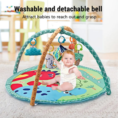 0-36 Months Baby Fitness Frame Multifunctional Event Fitness Game Mat Toys Rug Enlightenment Parent-child Interaction Toys Gift
