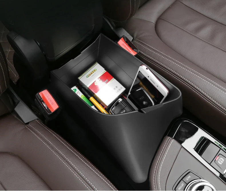 LHD Car Central Seat Armrest Box Console Storage Container Organizer Tray Interior For BMW X1 F48 X2 F39 2016-21 Car Accessories