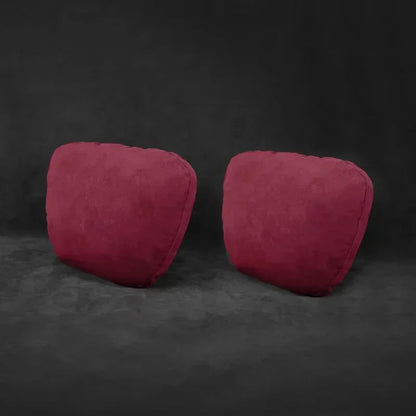 Italy Suede Car Neck Rest Pillow For Audi A1 8X GB Seat Head Neck Support Cushion Auto Interior Accessories