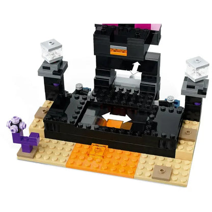 Compatible MOC Sets MOC World Series Building Blocks The End Arena Enderman Children's Holiday Gifts Assembling Toys 21242