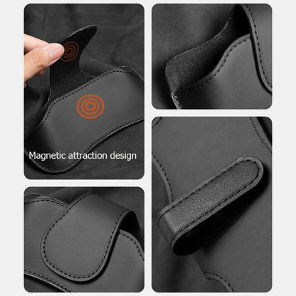 Car sun visor glasses box leather sunglasses holder for Jeep Grand Cherokee Wrangler Rubicon Renegade Patriot Compass Commander