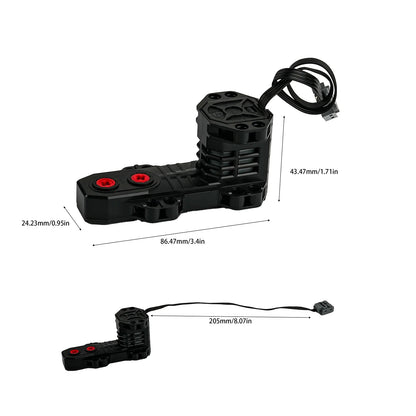 MOC Power Functions Part Building Blocks Train Track Motor Battery Box Infrared Remote Control Receiver M-motor for Legoeds