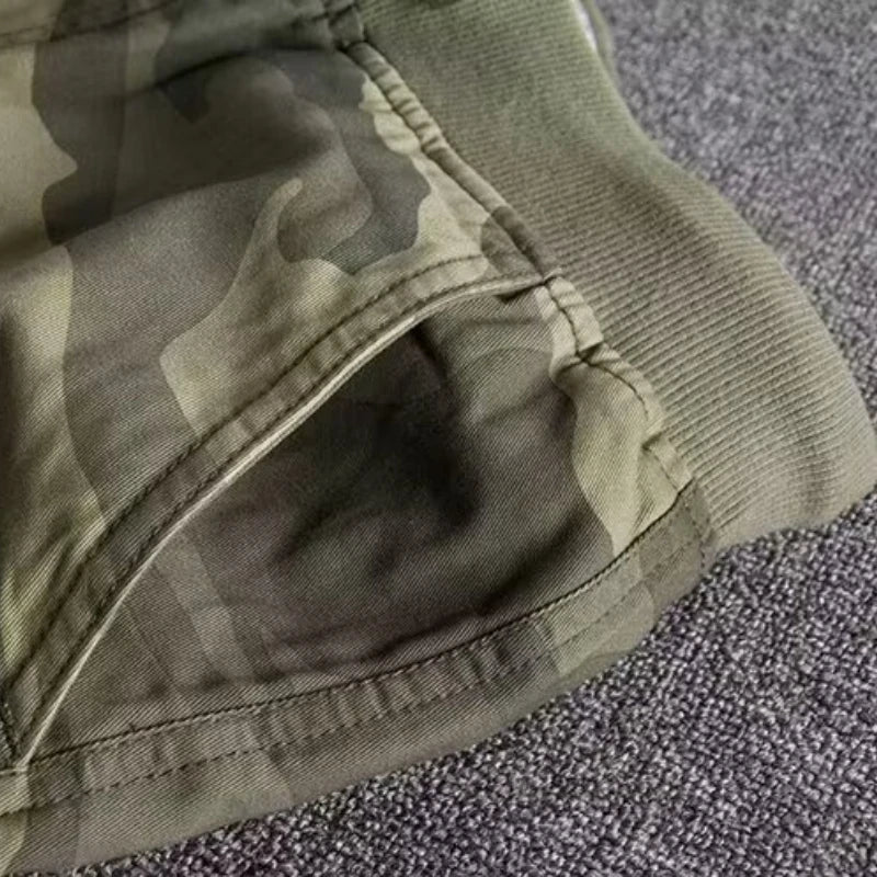 2026 Summer Men's Camouflage Shorts Casual Short Pants High-quality Cotton Men's Sport Shorts Fashion Men's Clothes