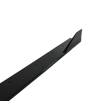 For Lexus Is300 Is350 Is500 2021-2025 A Pair of Car Side Skirt Extension Parts Accessories Matte Black Carbon Fiber Style