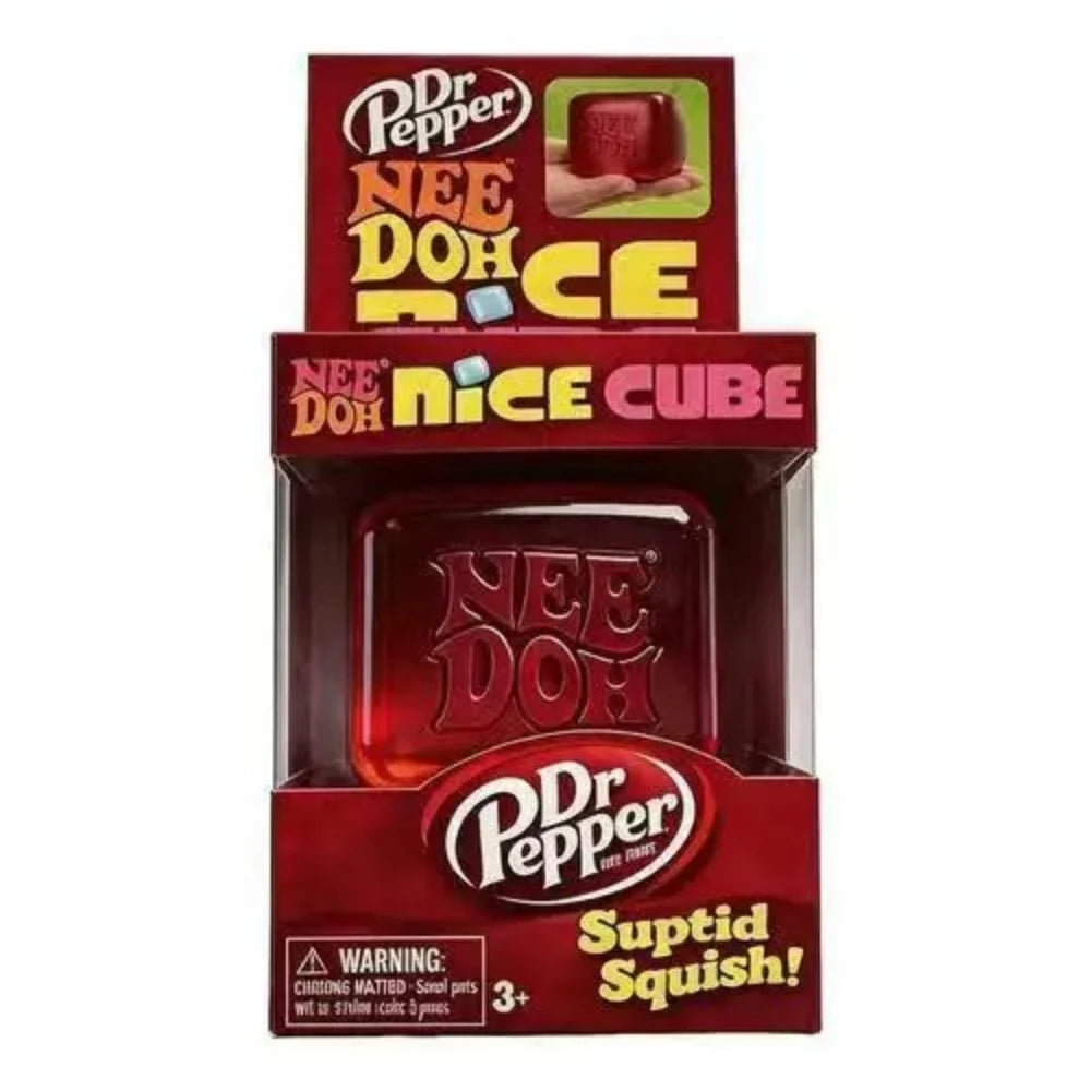 @Schylling Needoh Nice Cube Sensory Nice-Sicle Stress Relief Squishy Cube Anti-Anxiety Squeeze Object For Focus ADHD Population