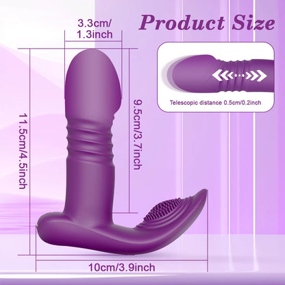 APP Control Thursting Vagina Vibrator for Women Wearable Panties G-Spot Clitoris Vibrator Female Masturbation Sex Toy for Women