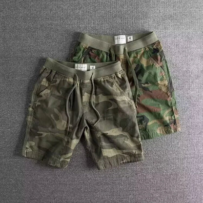 2026 Summer Men's Camouflage Shorts Casual Short Pants High-quality Cotton Men's Sport Shorts Fashion Men's Clothes