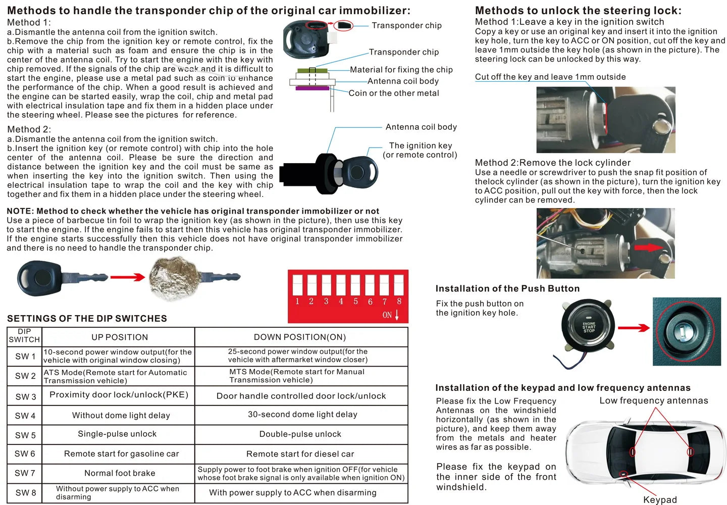 4G GSM Smartphone Two Way Car Alarm System Engine Start Push Button GPS GPRS Long Range Security 2 Mobile Control PKE