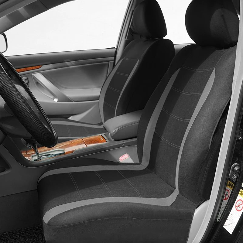 AUTOKING Universal Fabric Car Seat Covers Fit For Most Car SUV Truck Van Car Accessories Interior Seat Covers Car