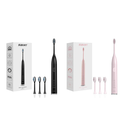 SUBORT S2 Sonic Electric Toothbrush for Men Women Houseehold Whitening IPX7 Waterproof Toothbrush Ultrasonic Auto Tooth Brush
