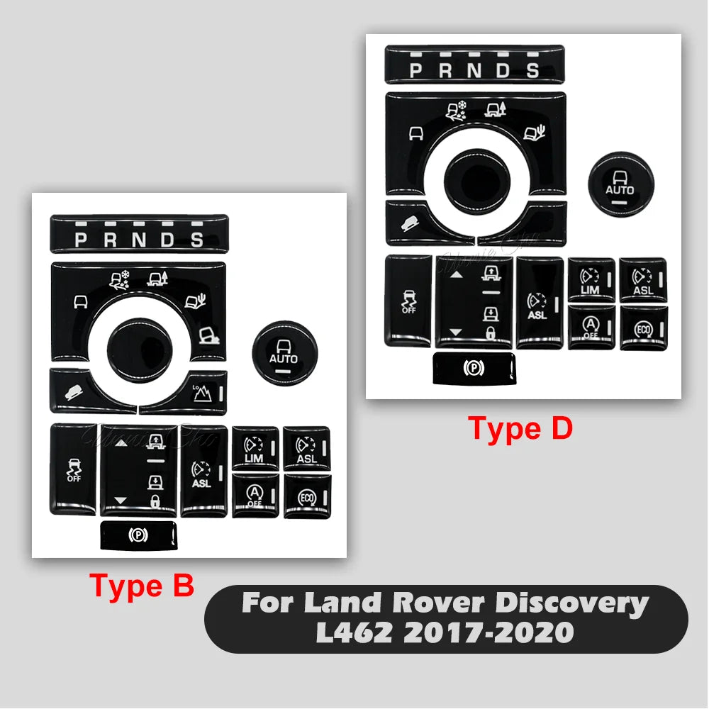 For Range Rover Sport L494 Center Console Button Cover for Vogue 2013-2017 Terrain Traction Control Sticker for Discovery L462