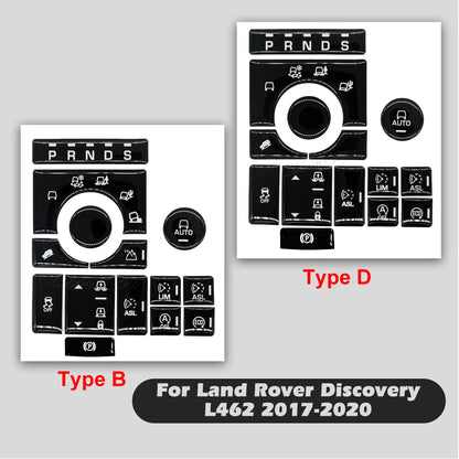 For Range Rover Sport L494 Center Console Button Cover for Vogue 2013-2017 Terrain Traction Control Sticker for Discovery L462