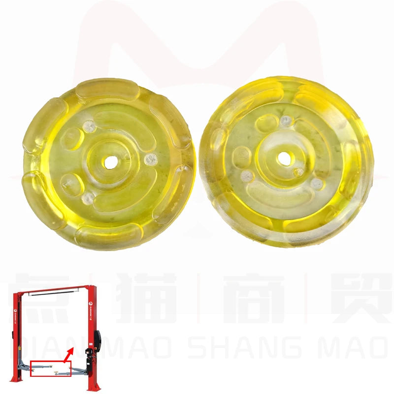 4Pcs/lot OMCN General Large Round 145mm Rubber Arm Pad Lifting Pad Suitable for Automatic Lifting Truck Automatic Truck Crane