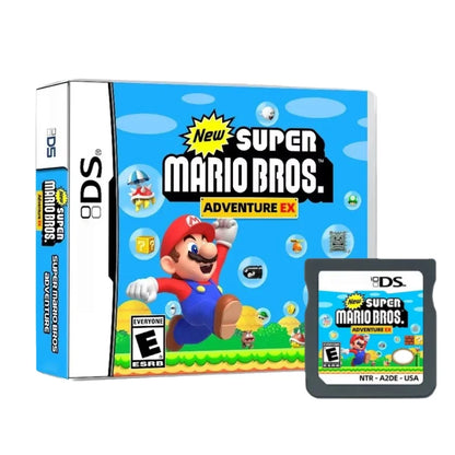 new model  Card Mario Party Luigi Adventure EX Mario VS Donkey Kong 2 USA Version Video Game Console Card for NDS 3DS Boy Gifts