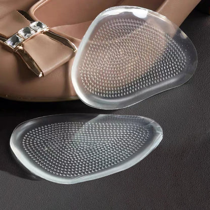 Silicone Forefoot Pad Women High Heels Sandals Pain Relief Insert Soft Gel Anti-slip Insoles Toe Cushion BHL1567-FRO