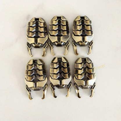 Fidget Toy EDC Fidget Toy Metal Fidget Toy Push Pop 3 Button Beetle Bottle Opener Fidget for Men Desk Toy