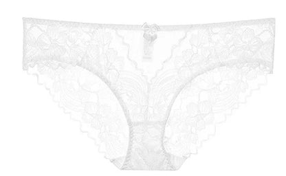 Sophisticated French Lace Bra, Unlined Minimizer Bra for Large Bust, Ultra Thin Breathable & Supportive Sexy Lingerie Set MOYISU