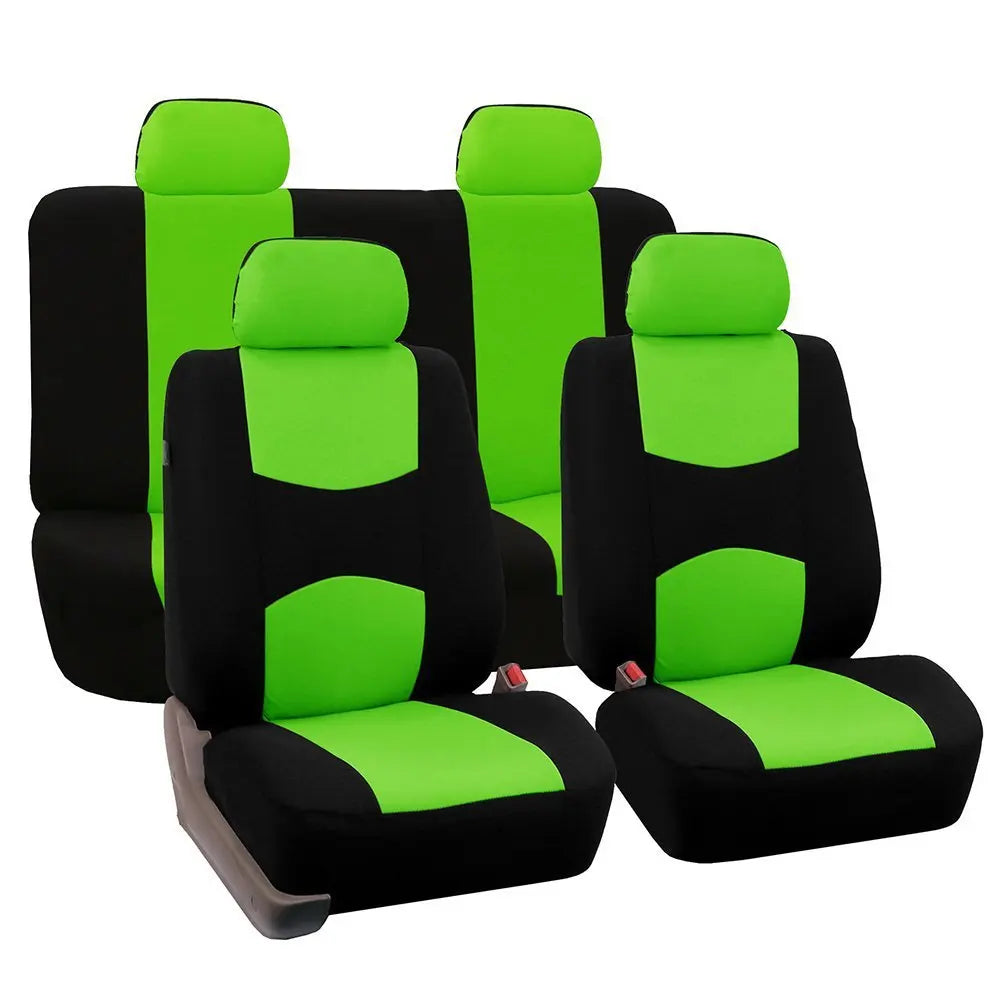 2/5Seats Fabric Car Seat Covers For Peugeot 508 207 307 407 3008 206 2008 208 sw 308 107 301 408 5008 4008 Rifter Traveller RCZ