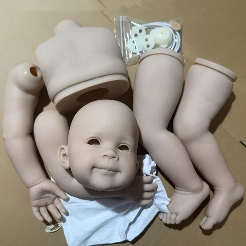 30inch Reborn Doll Kit Ziva Huge Size Toddler Girl Unfinished Unpainted Unassembled for Artists DIY Doll Parts Collectible Doll